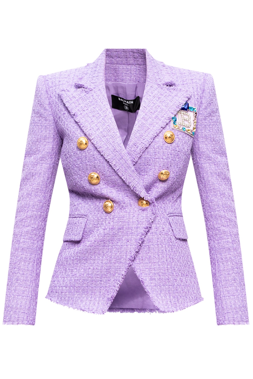 Balmain lavender discount blazer